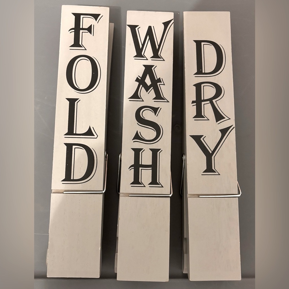 3 large clothes pins